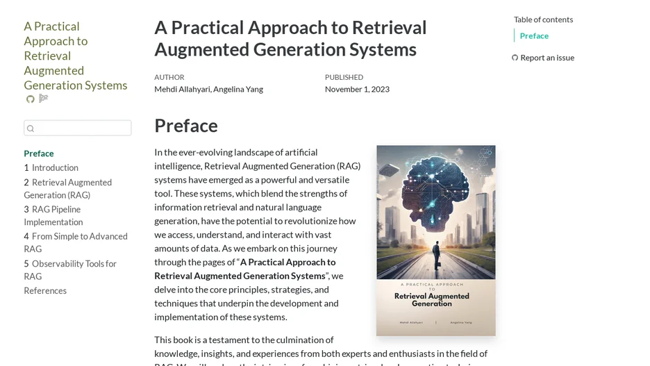 A Practical Approach to Retrieval Augmented Generation (RAG) Systems