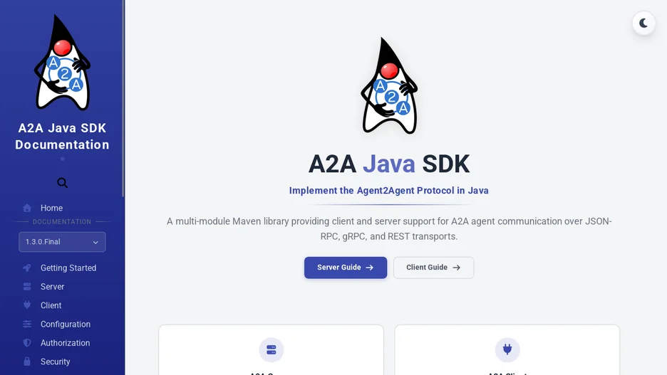 A2A Java SDK