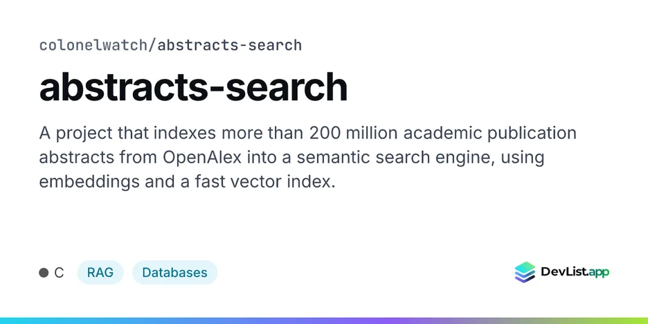 abstracts-search
