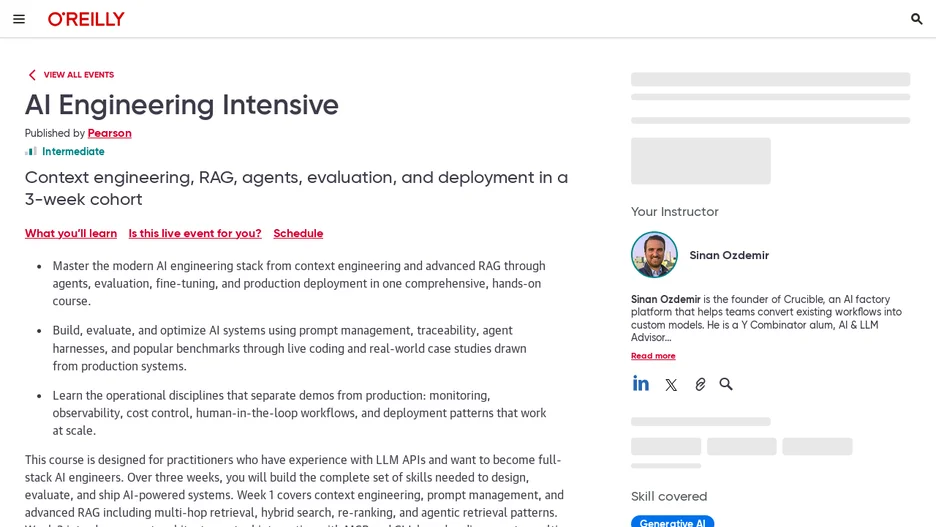 Advanced Agentic Systems Intensive & AI Engineering Intensive