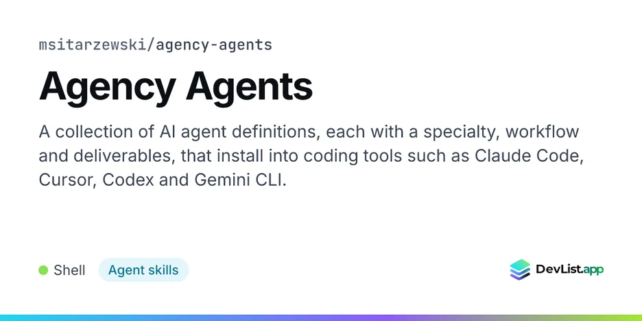 Agency Agents