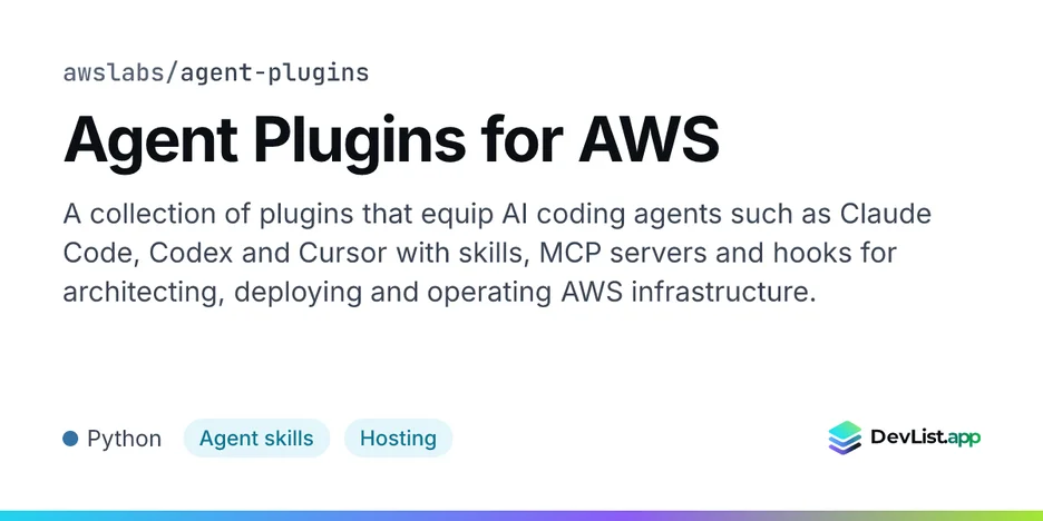 Agent Plugins for AWS