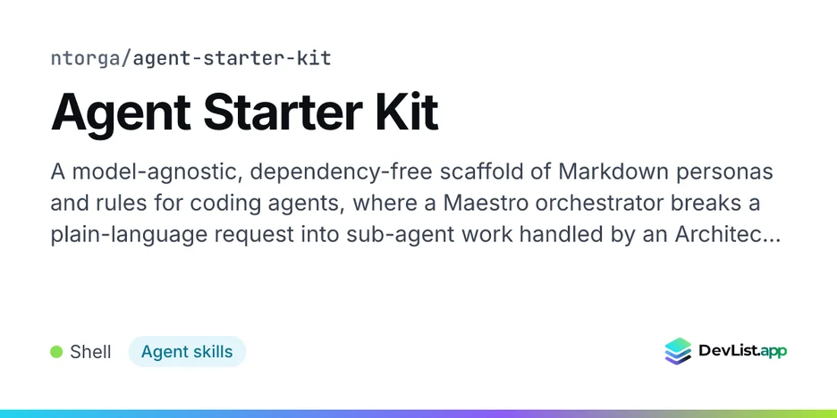 Agent Starter Kit