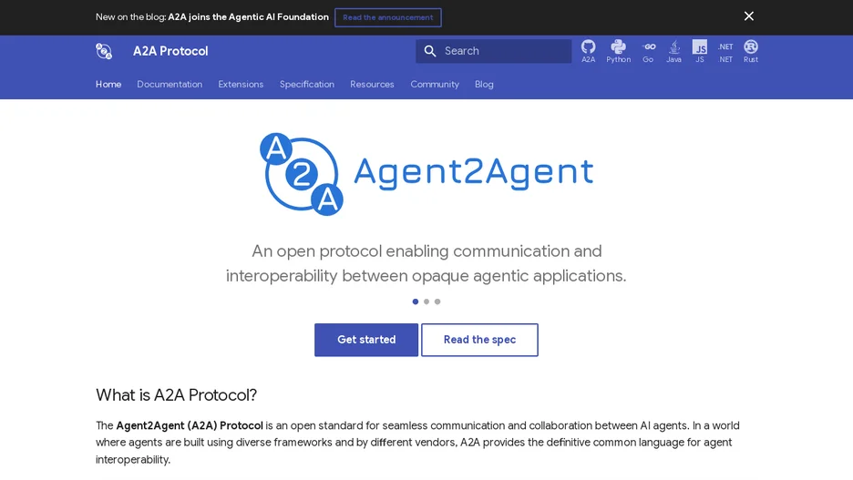 Agent2Agent (A2A) Protocol