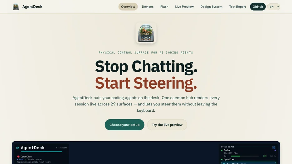 AgentDeck