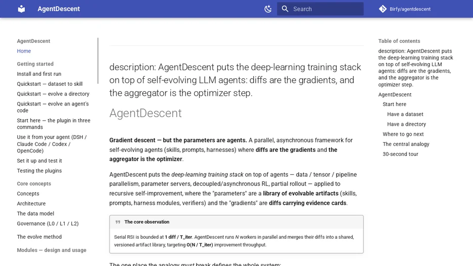 AgentDescent