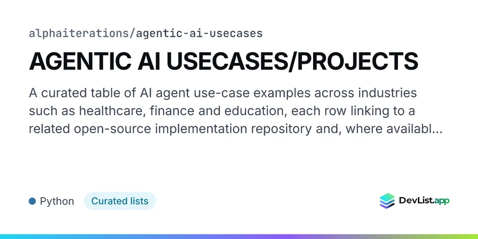 AGENTIC AI USECASES/PROJECTS