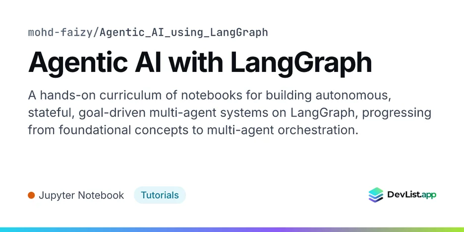 Agentic AI with LangGraph