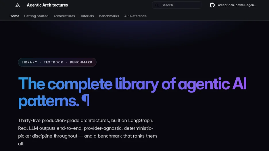 Agentic Architectures