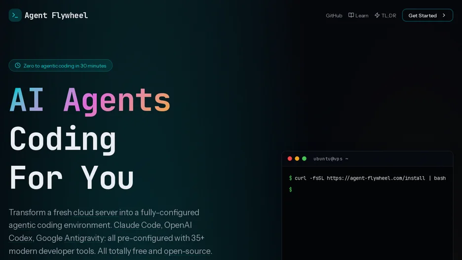Agentic Coding Flywheel Setup (ACFS)