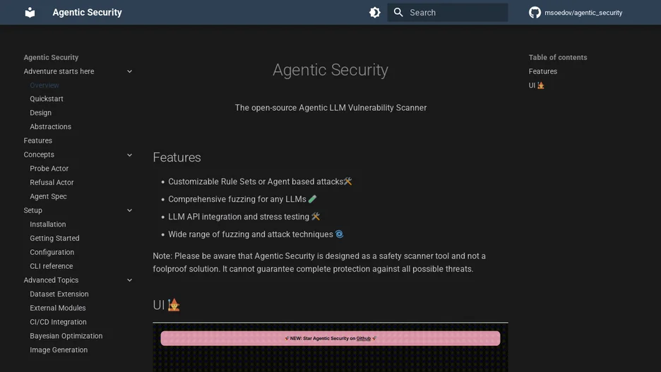 Agentic Security