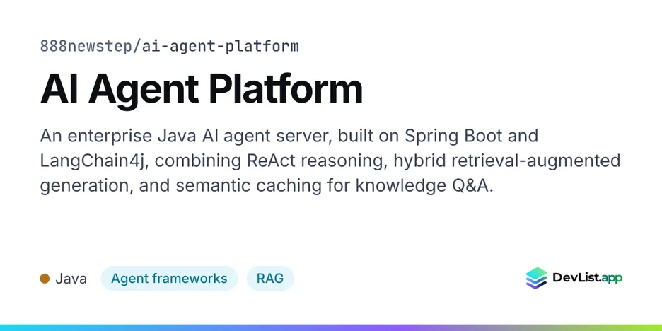 AI Agent Platform