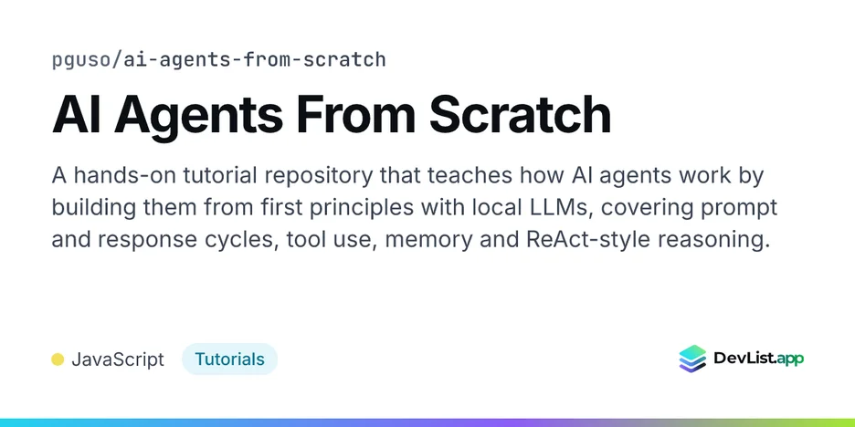 AI Agents From Scratch