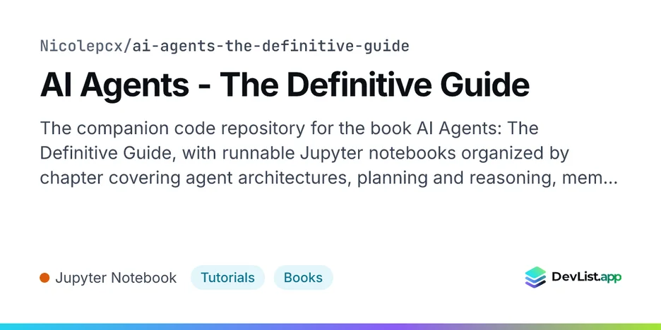 AI Agents - The Definitive Guide