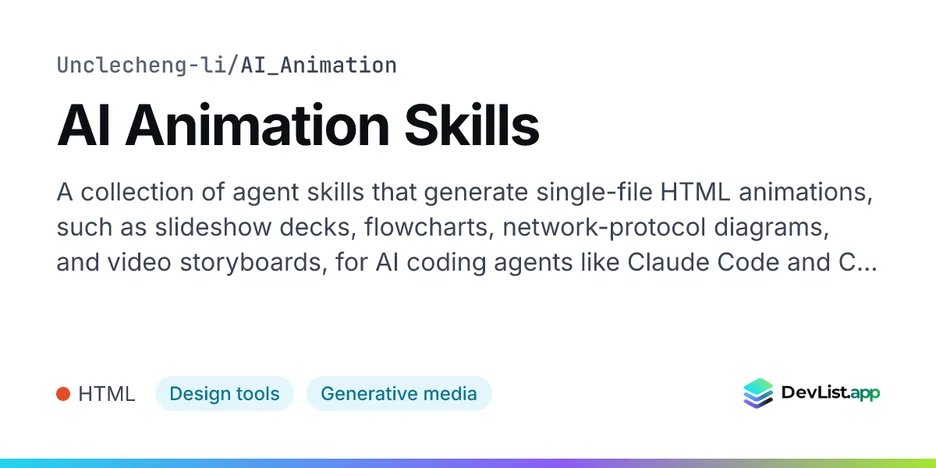 AI Animation Skills