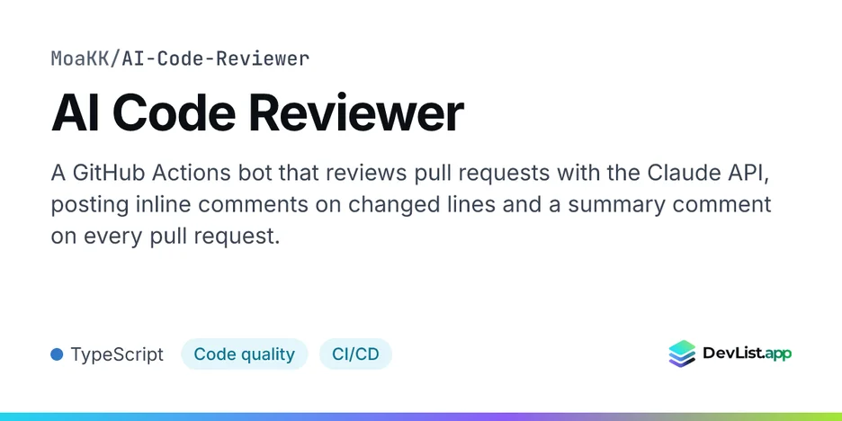 AI Code Reviewer