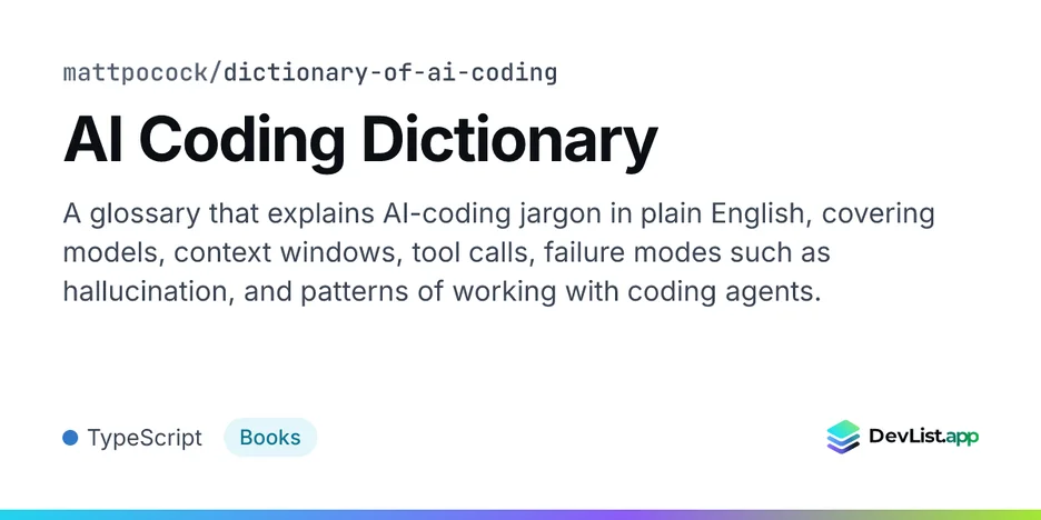 AI Coding Dictionary