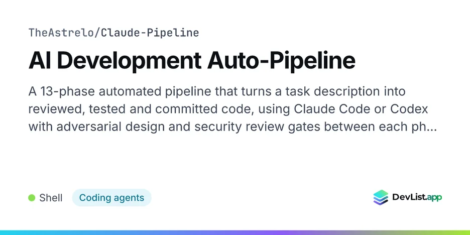 AI Development Auto-Pipeline