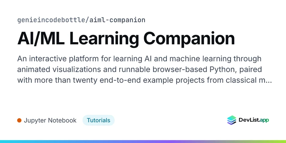AI/ML Learning Companion