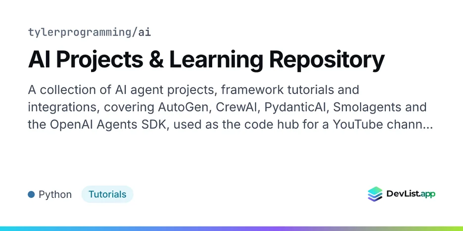 AI Projects & Learning Repository