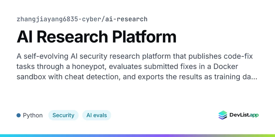 AI Research Platform