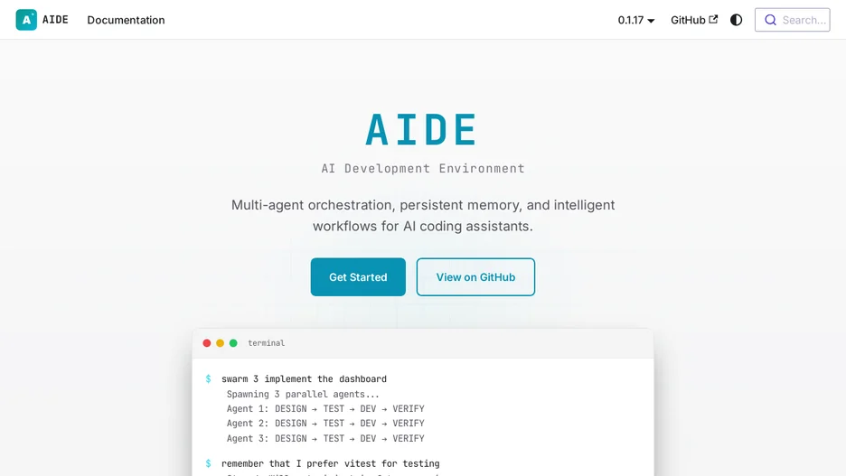 AIDE - AI Development Environment