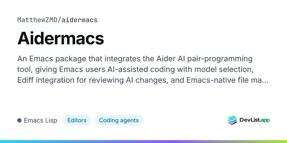 Aidermacs
