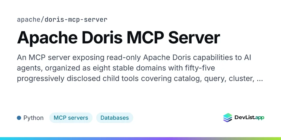 Apache Doris MCP Server