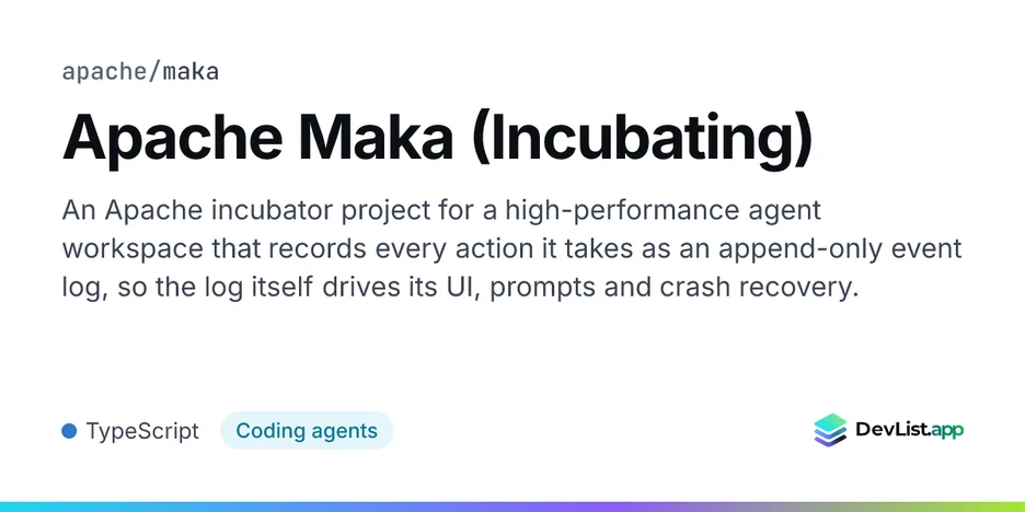 Apache Maka (Incubating)