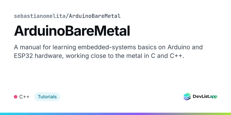 ArduinoBareMetal