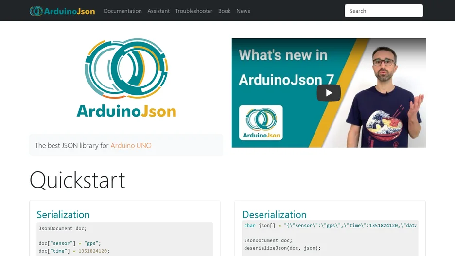 ArduinoJson