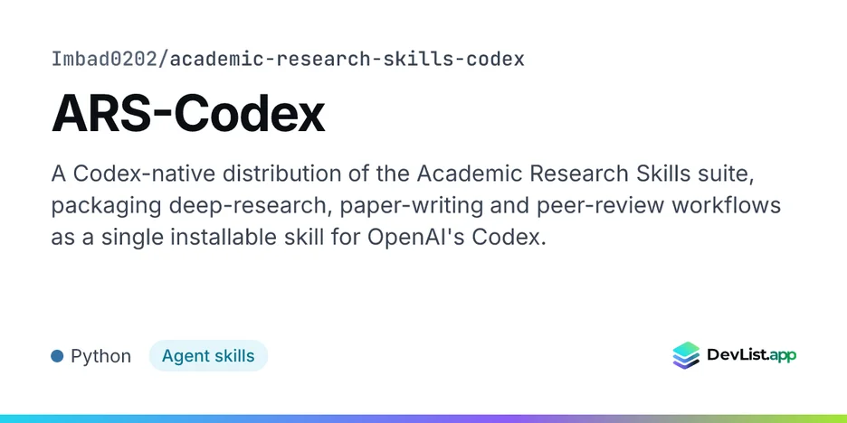 ARS-Codex