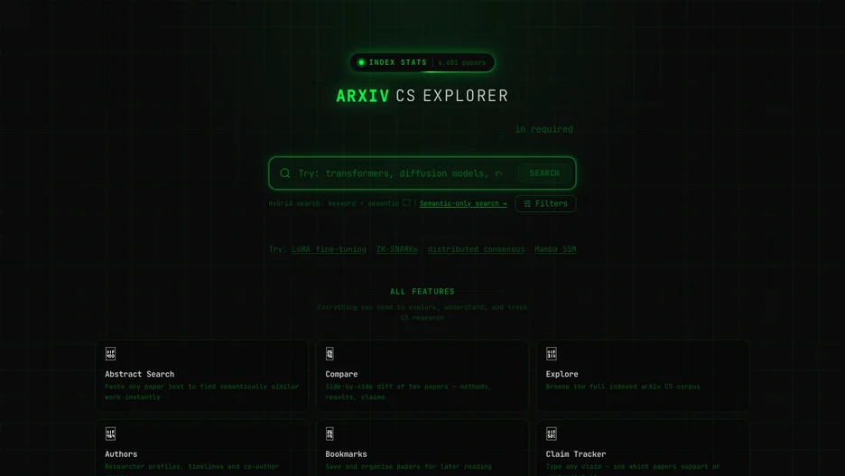 ArxivExplorer