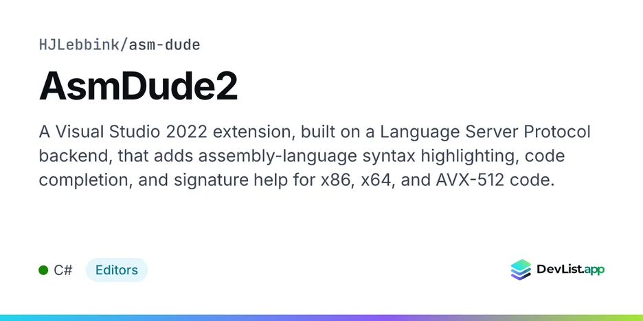 AsmDude2