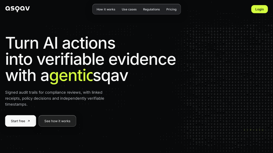 Asqav SDK