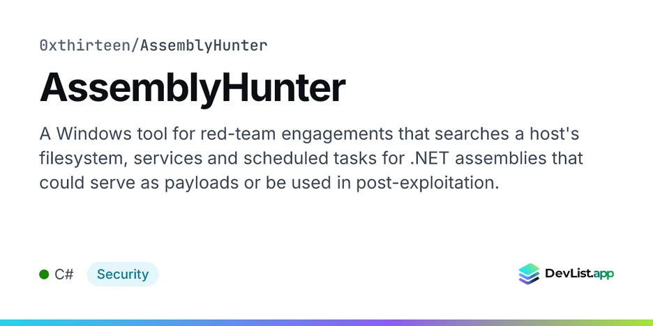 AssemblyHunter