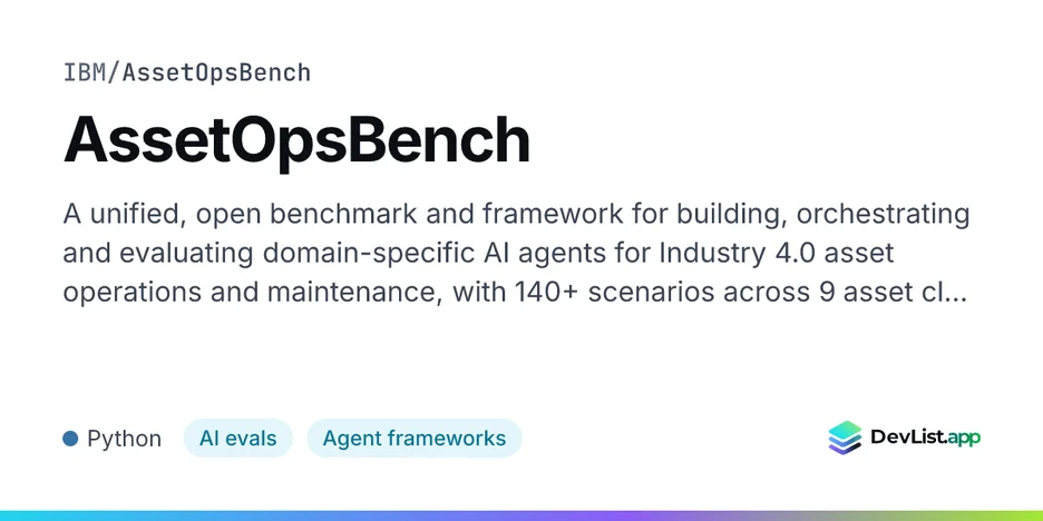 AssetOpsBench