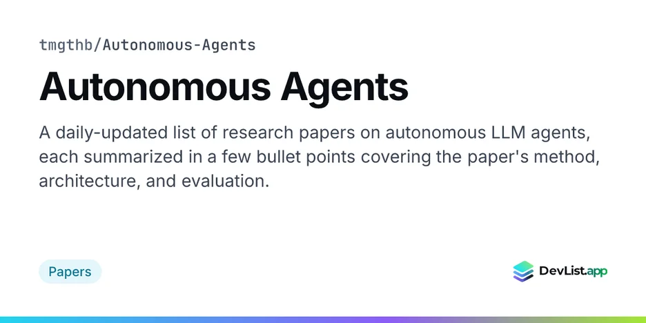 Autonomous Agents