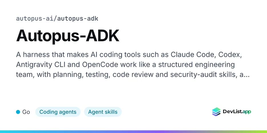 Autopus-ADK