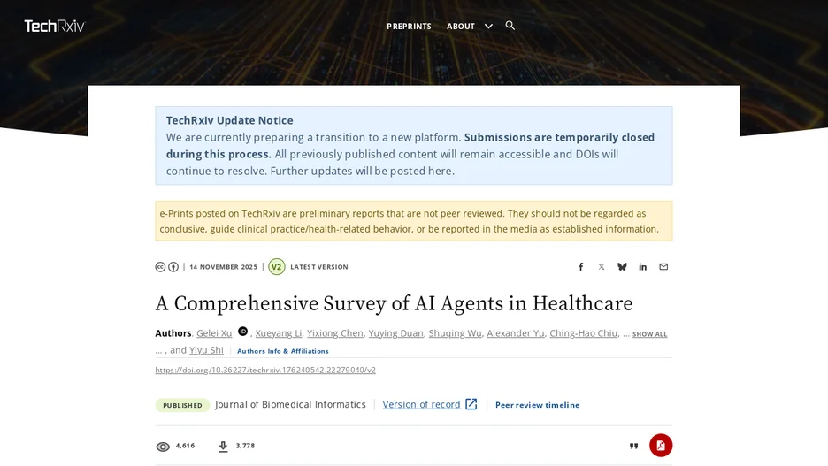 Awesome AI Agents for Healthcare