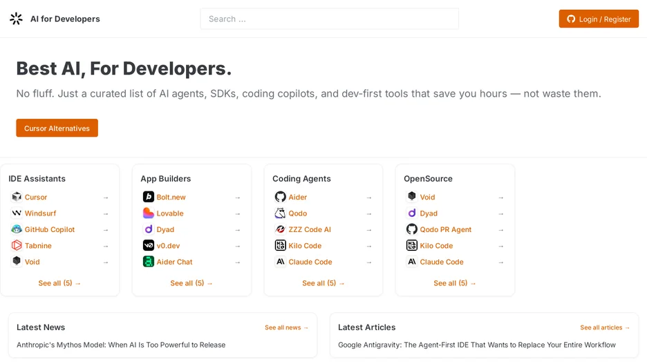 Awesome AI Coding Tools