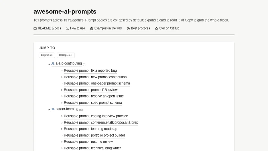 awesome-ai-prompts