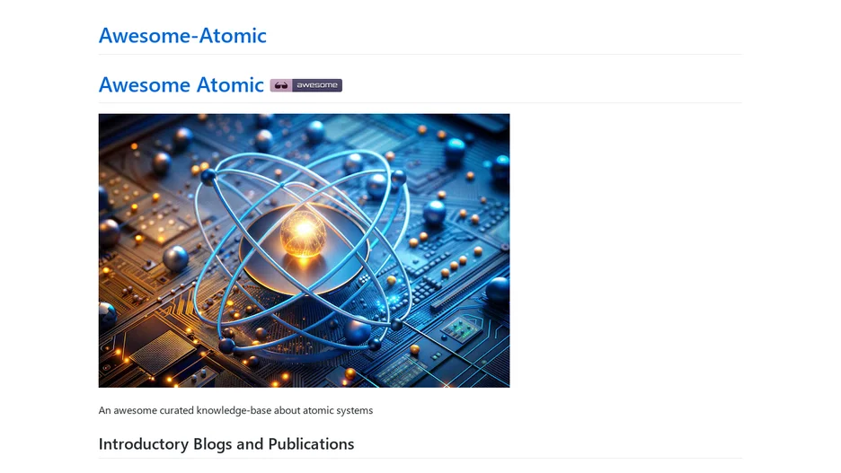 Awesome Atomic