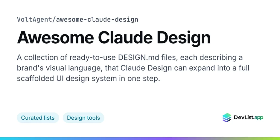 Awesome Claude Design