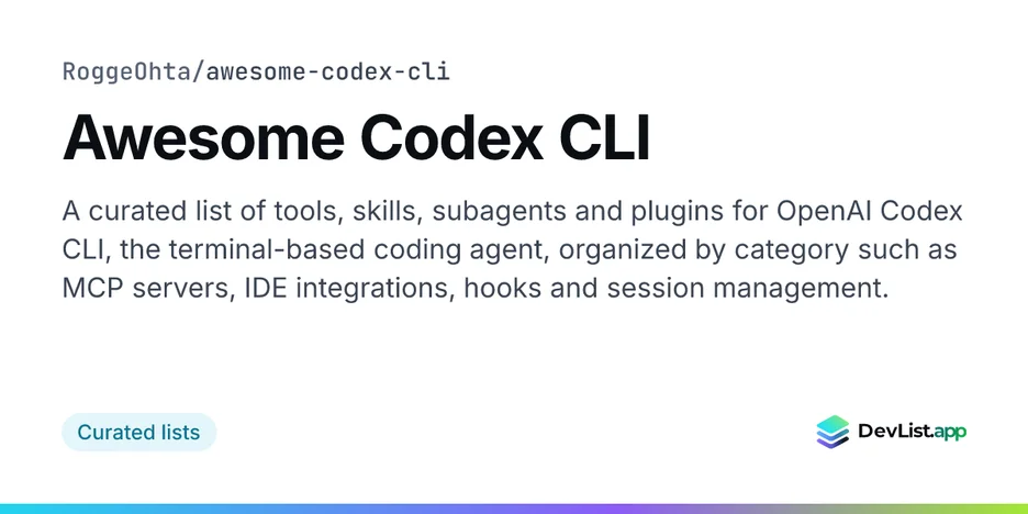 Awesome Codex CLI