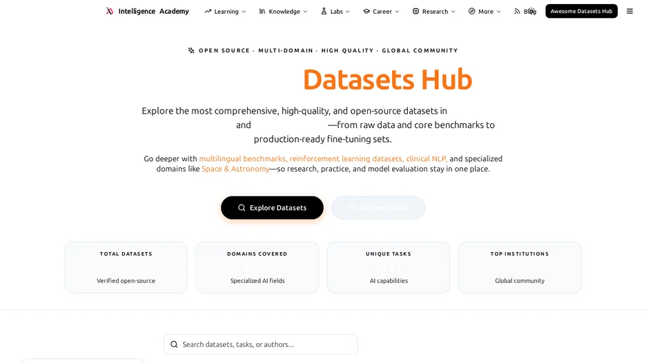 Awesome-Datasets-Hub