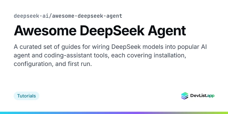 Awesome DeepSeek Agent