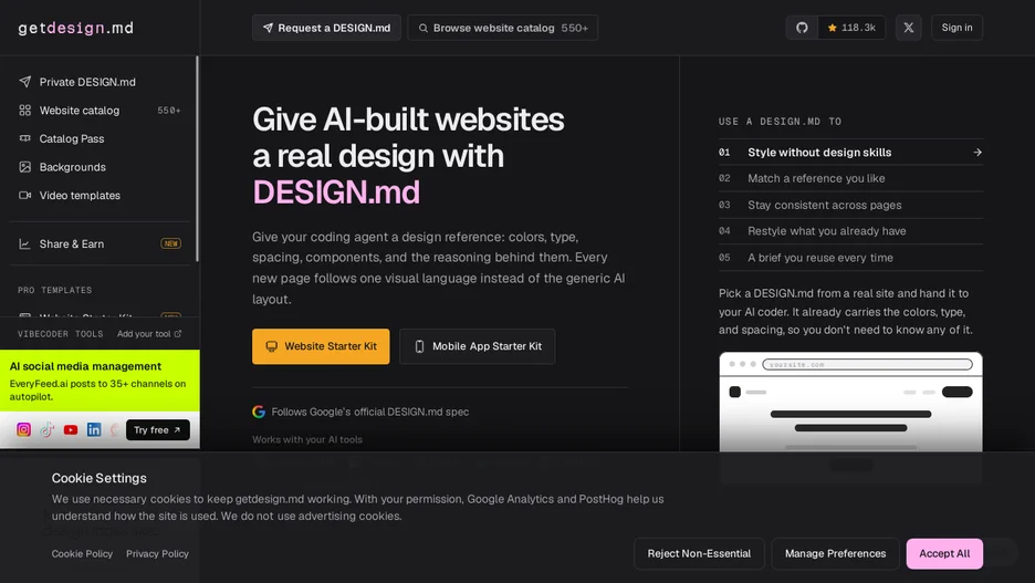 Awesome DESIGN.md
