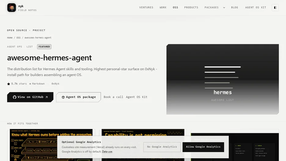 Awesome Hermes Agent