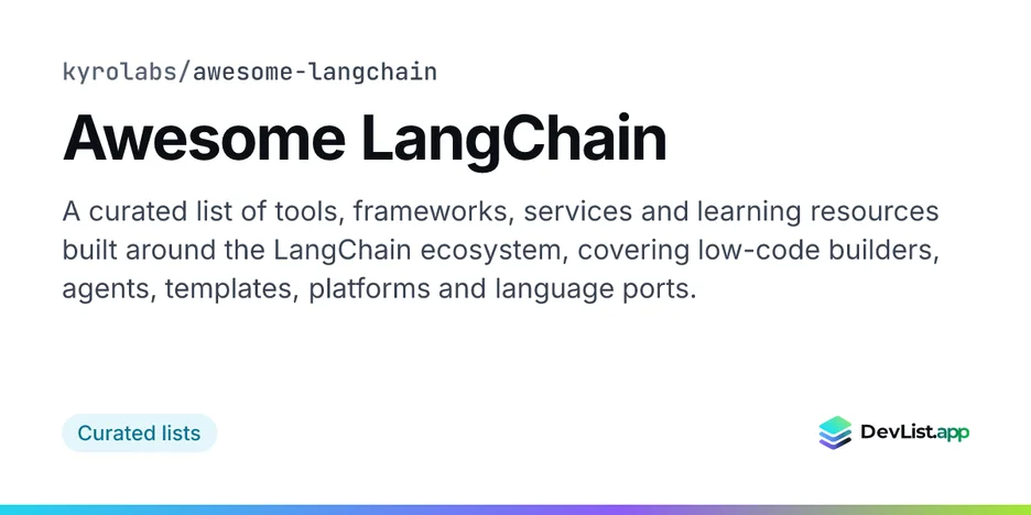Awesome LangChain